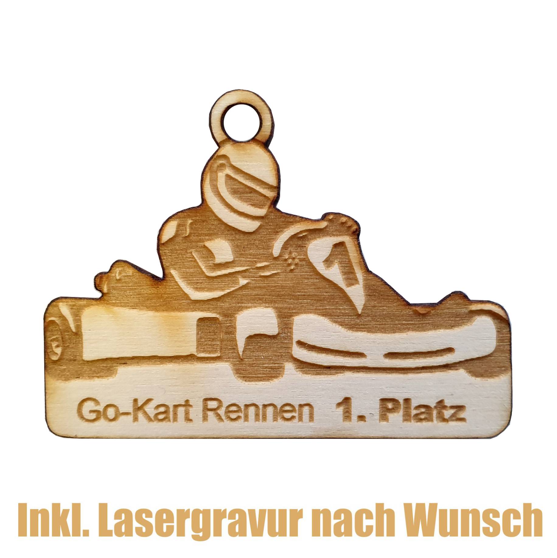 10 GoKart-Medaillen mit Deutschland-Bändern 