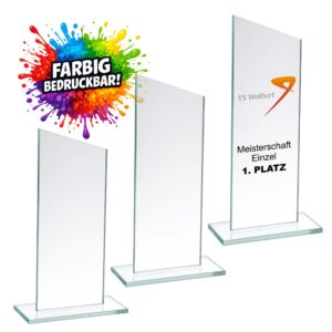 Glaspokal "Freistadt" mit Farbdruck GS22674 | 17-25cm