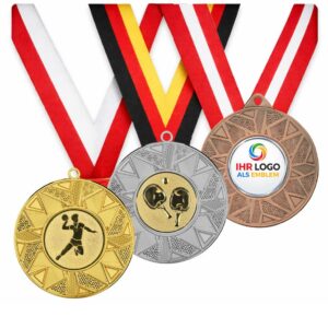 Medaille "Julia" 50 mm, inkl. Band und Emblem